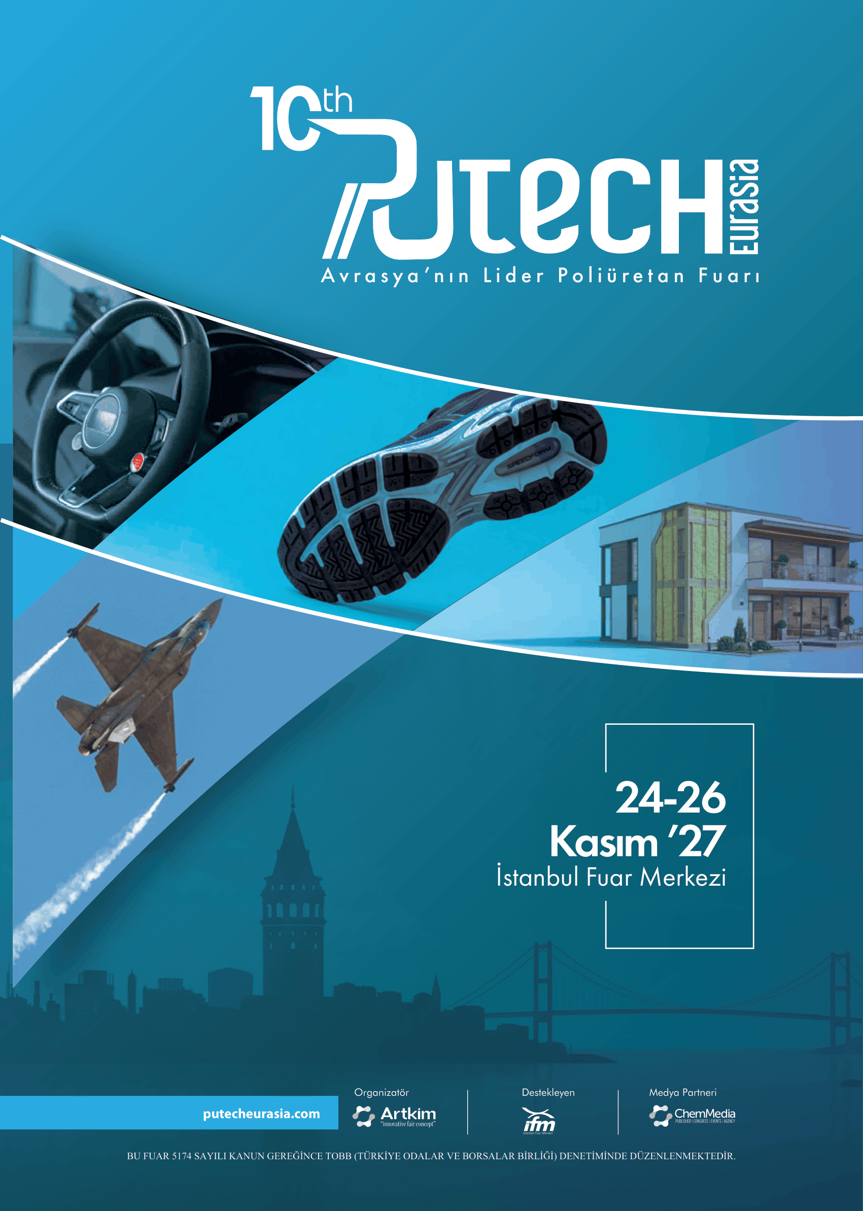 Putech Eurasia 2027 Fuar Broşürü kapağı